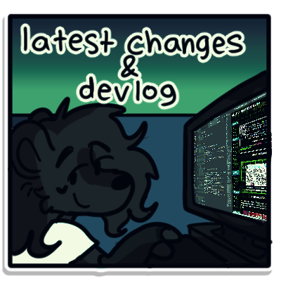 latest updates and devlog
