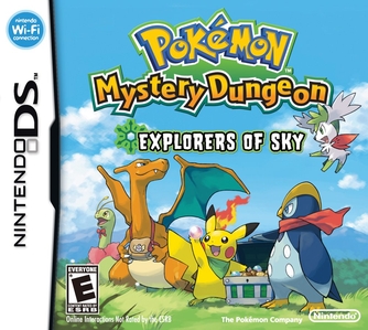 Cover of Pokemon Mystery Dungeon: Explorers of Sky