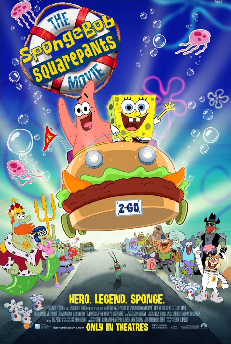 Cover of Spongebob Squarepants: The Movie